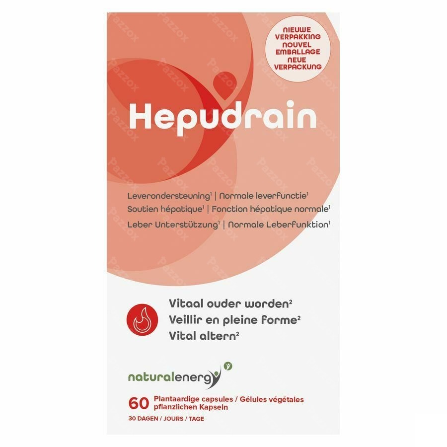 Natural Energy Hepudrain Caps 60