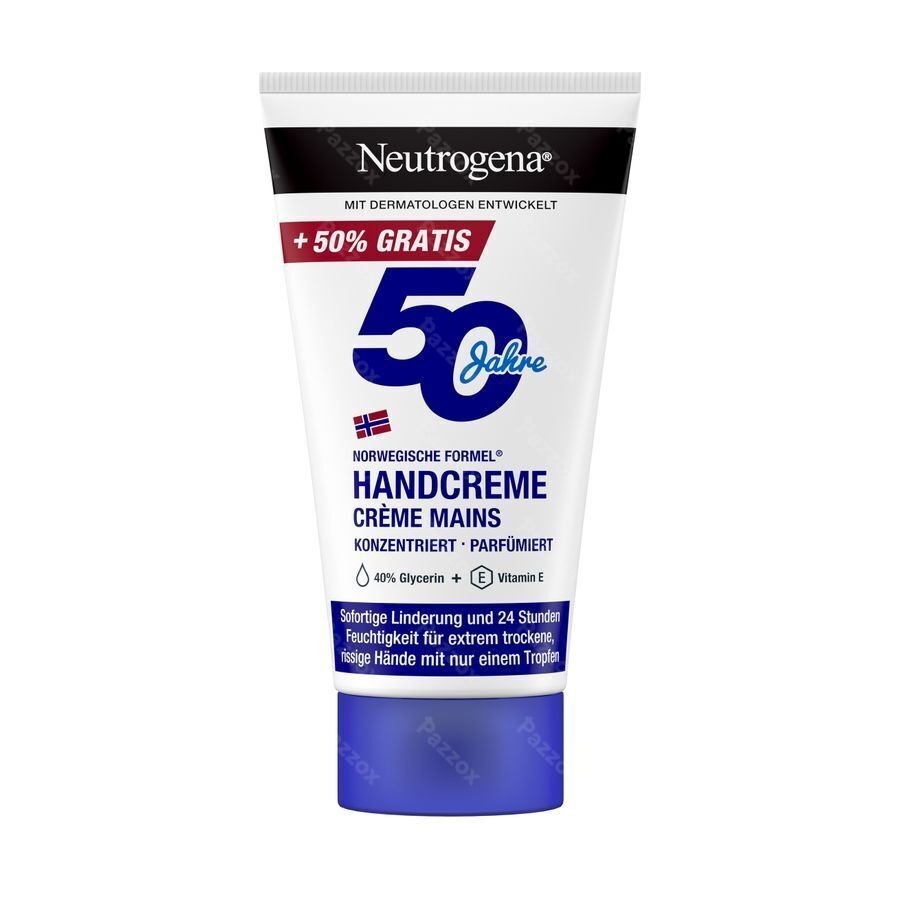Neutrogena Handcrème Noorse Formule Geparfumeerd 50ml + 25ml gratis