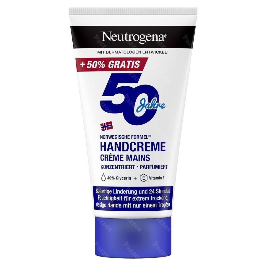 Neutrogena Handcrème Noorse Formule Geparfumeerd 50ml + 25ml gratis