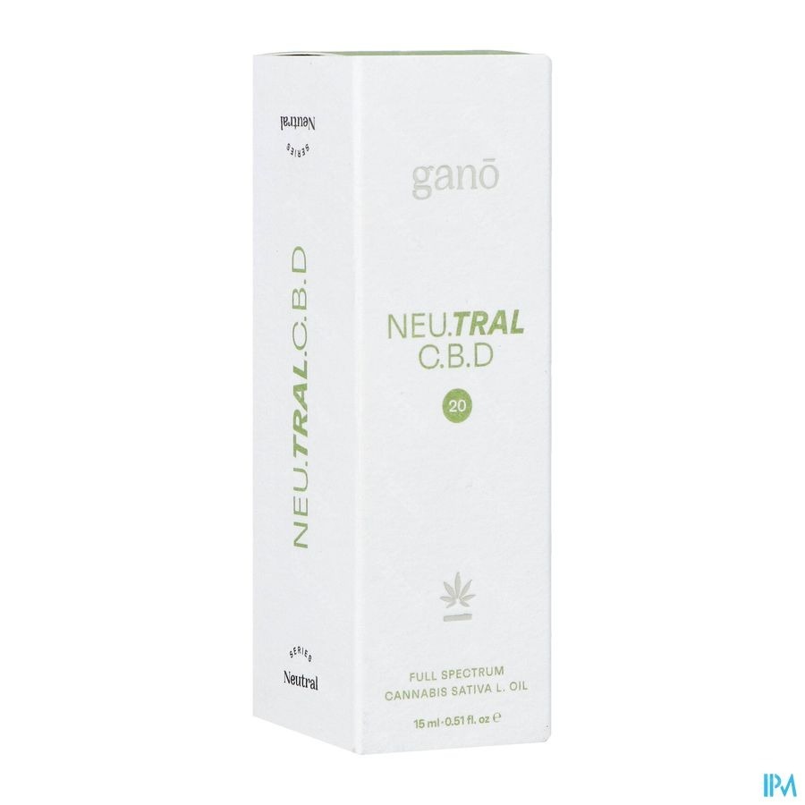 Gano Care Neutral 20% Cbd Oil 15ml