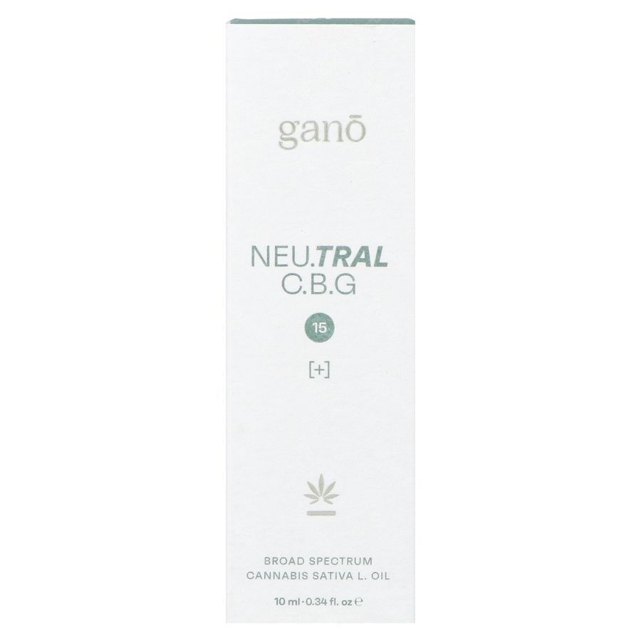 Gano Care Neutral 15% Cbg&cbd Olie 10ml
