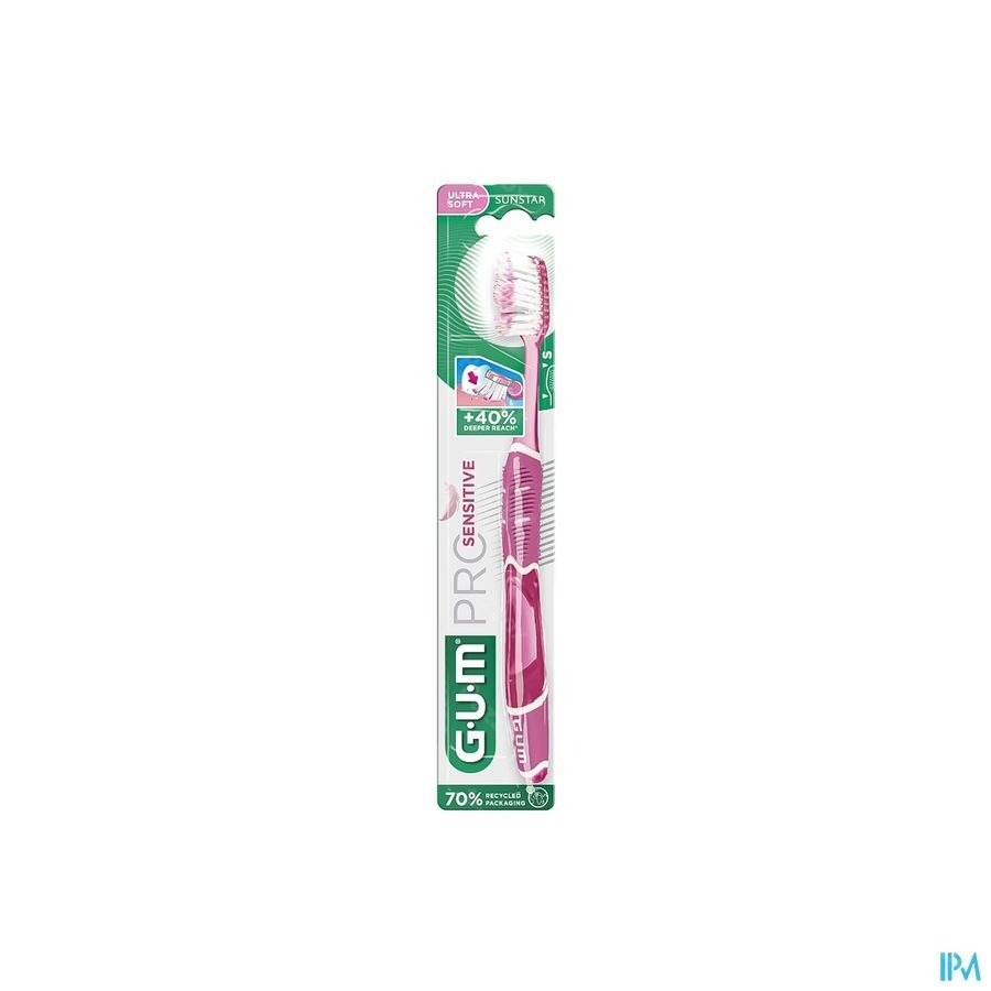 Gum Pro Sensitive Compact Ultra Brosse A Dents