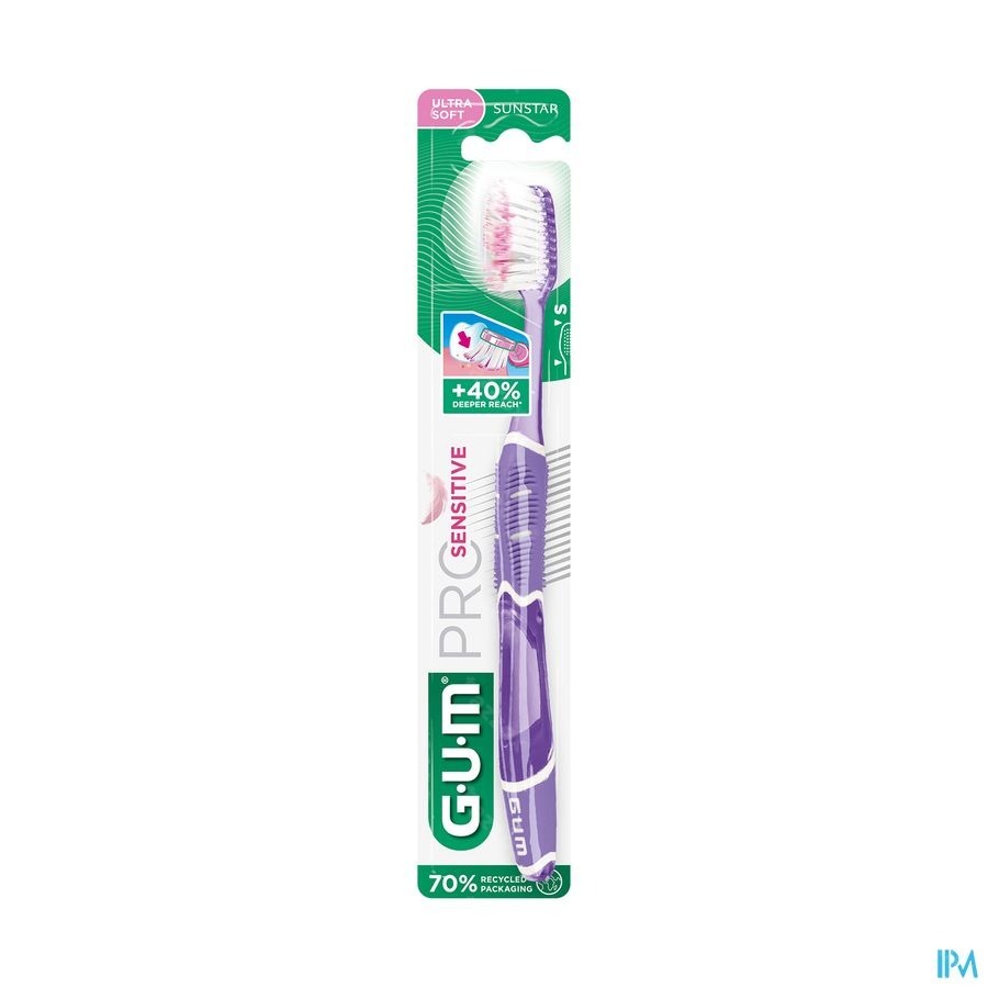 Gum Pro Sensitive Compact Ultra Brosse A Dents