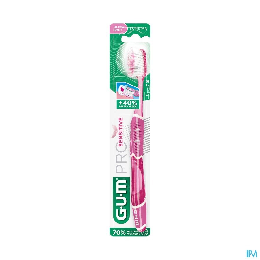 Gum Pro Sensitive Compact Ultra Brosse A Dents
