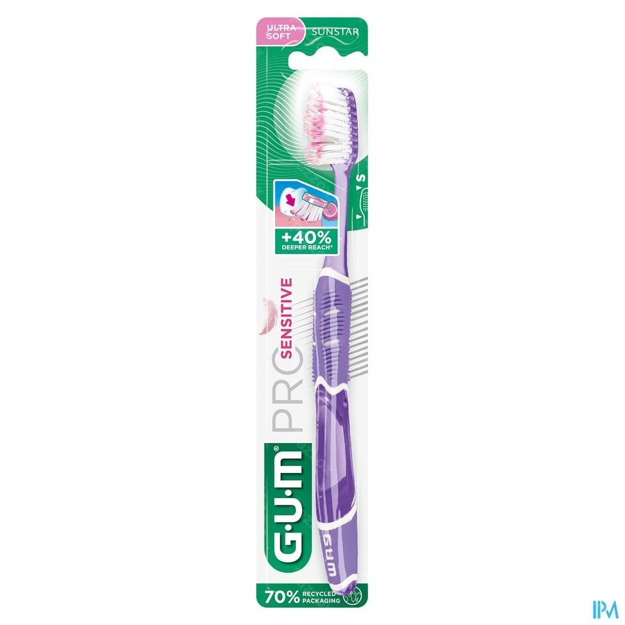 Gum Pro Sensitive Compact Ultra Brosse A Dents