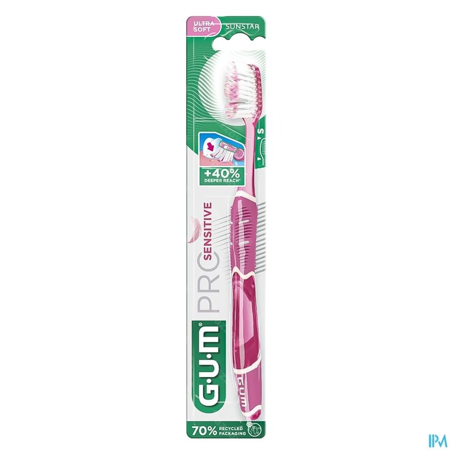 Gum Pro Sensitive Compact Ultra Brosse A Dents