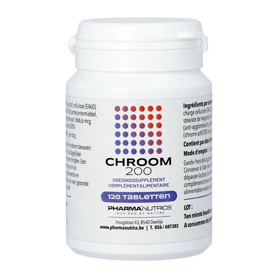 Chrome 200 Active Tabl 120 Pharmanutrics