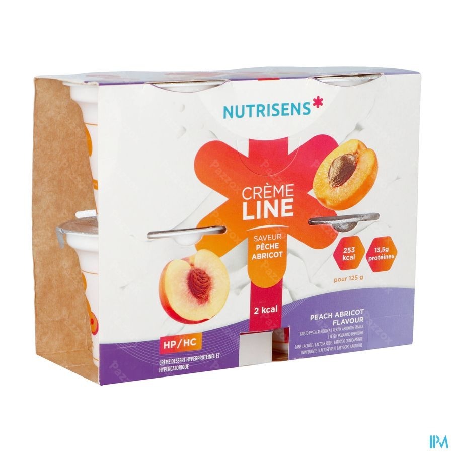 Nutrisens Cremeline Abrikoos Hp/hc 2 Kcal