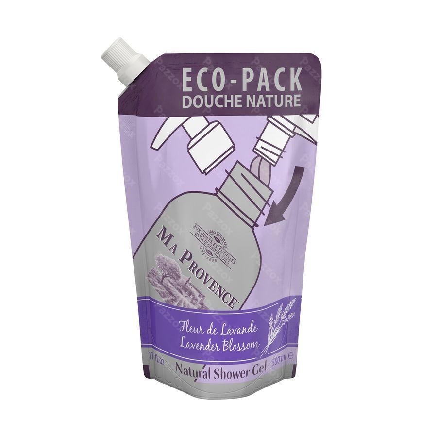 Ma Provence Gel Douche Lavande Recharge 500ml
