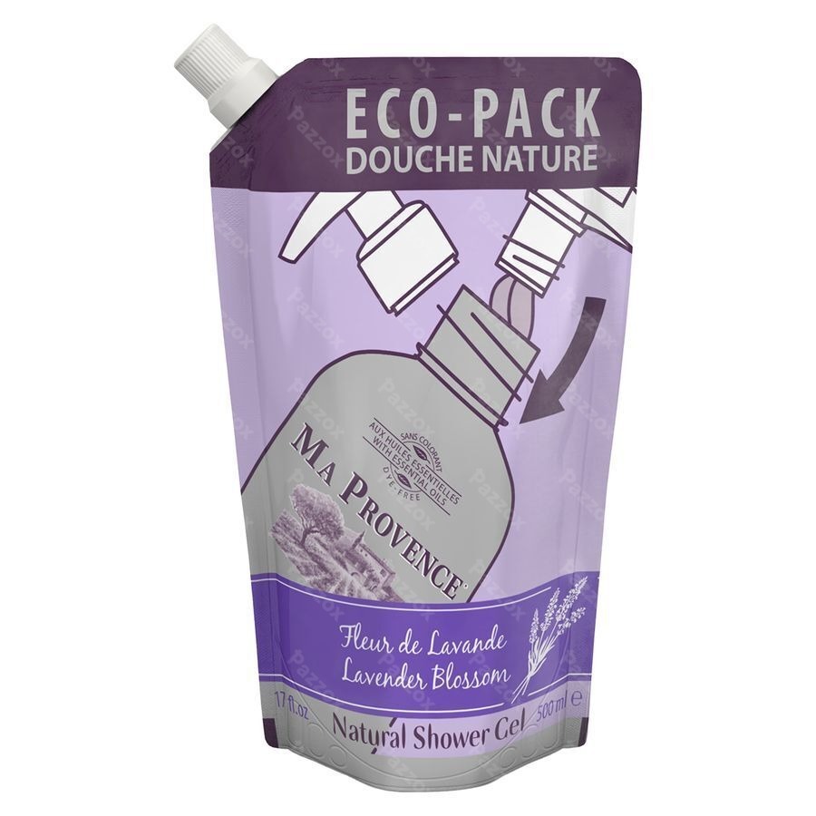 Ma Provence Gel Douche Lavande Recharge 500ml