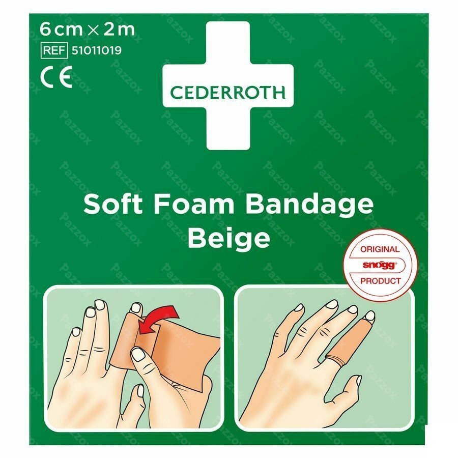 Cederroth Autoadhesive Brun 6cmx2,0m 51011019