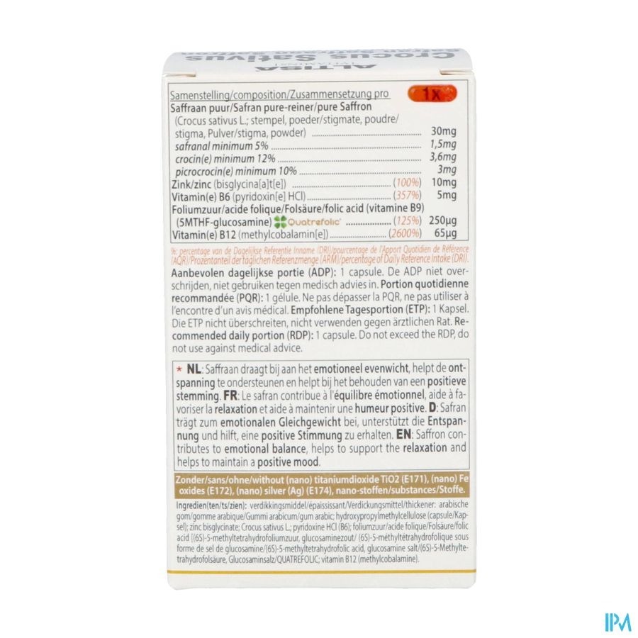 Safran Concentraded Advanced Complex Comp 60