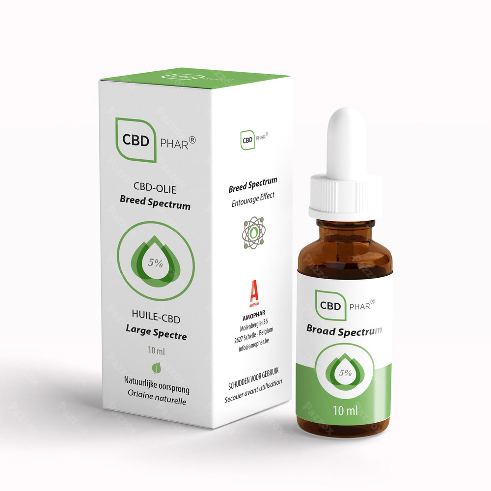 Huile Cbd Large Spectre 5% 10ml 