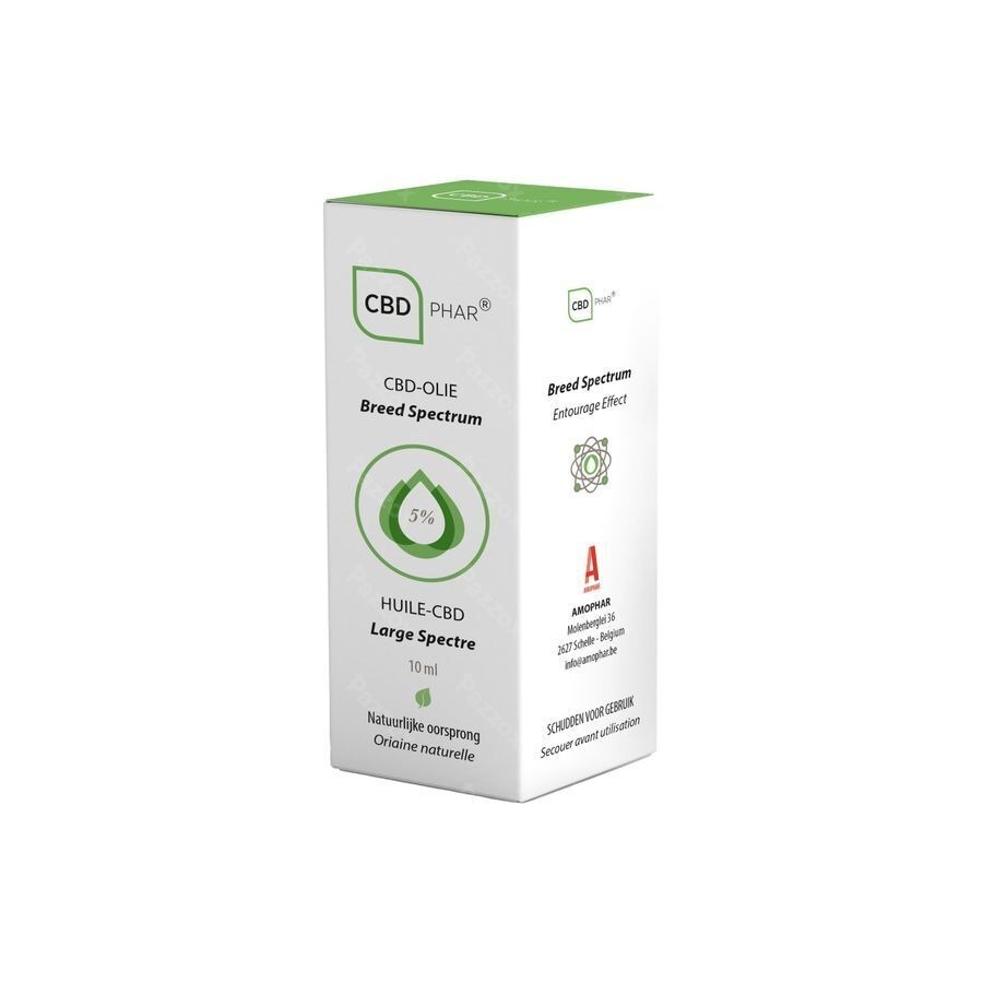 Huile Cbd Large Spectre 5% 10ml 