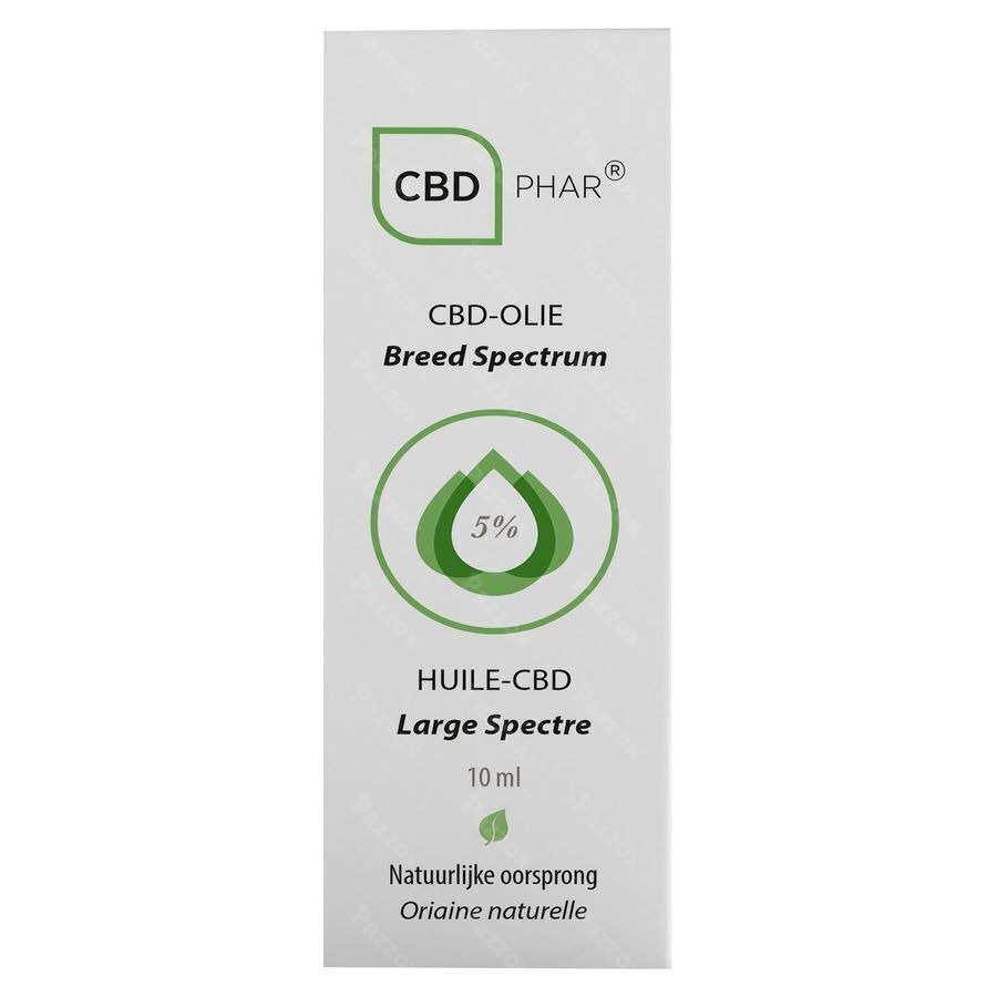Huile Cbd Large Spectre 5% 10ml 