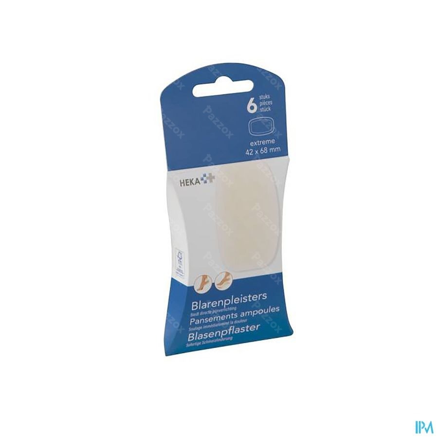 Heka Pansements Ampoules Extreme 42x68mm 6