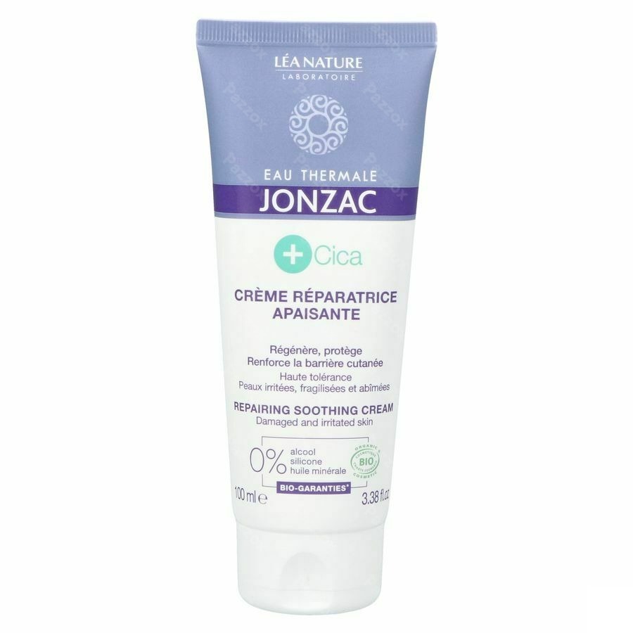 Jonzac Cica Bio Herstellende Creme Z/parfum 100ml