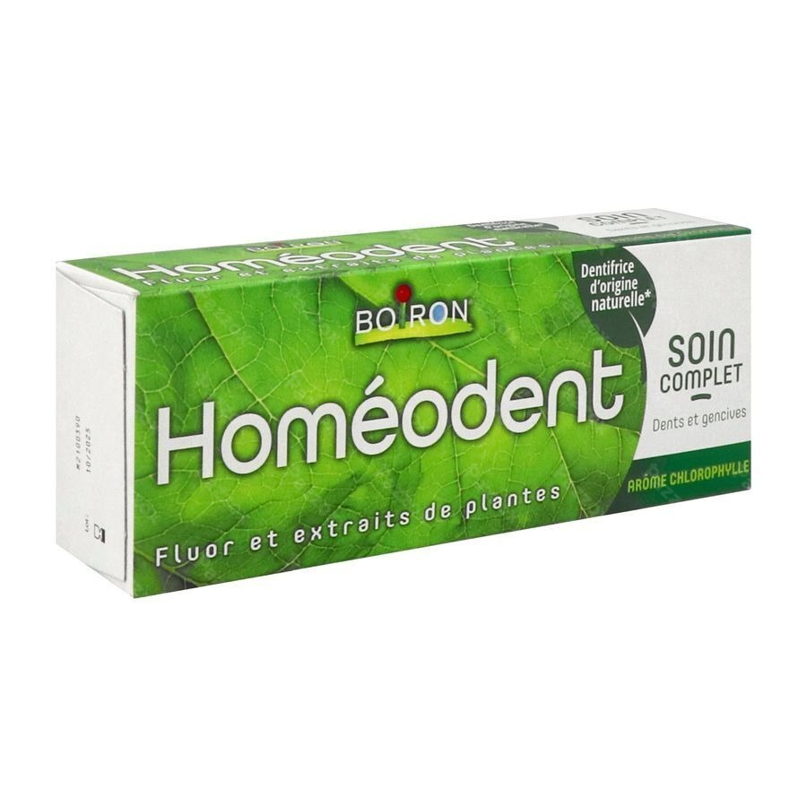 Boiron Homeodent Tandpasta Volledige Verzorging Tanden en Tandvlees Chlorofyl Tube 75ml