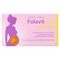 Folavit 0,4mg Essential Zwangerschap tot Borstvoedingsperiode 30 Tabletten + 30 Capsules