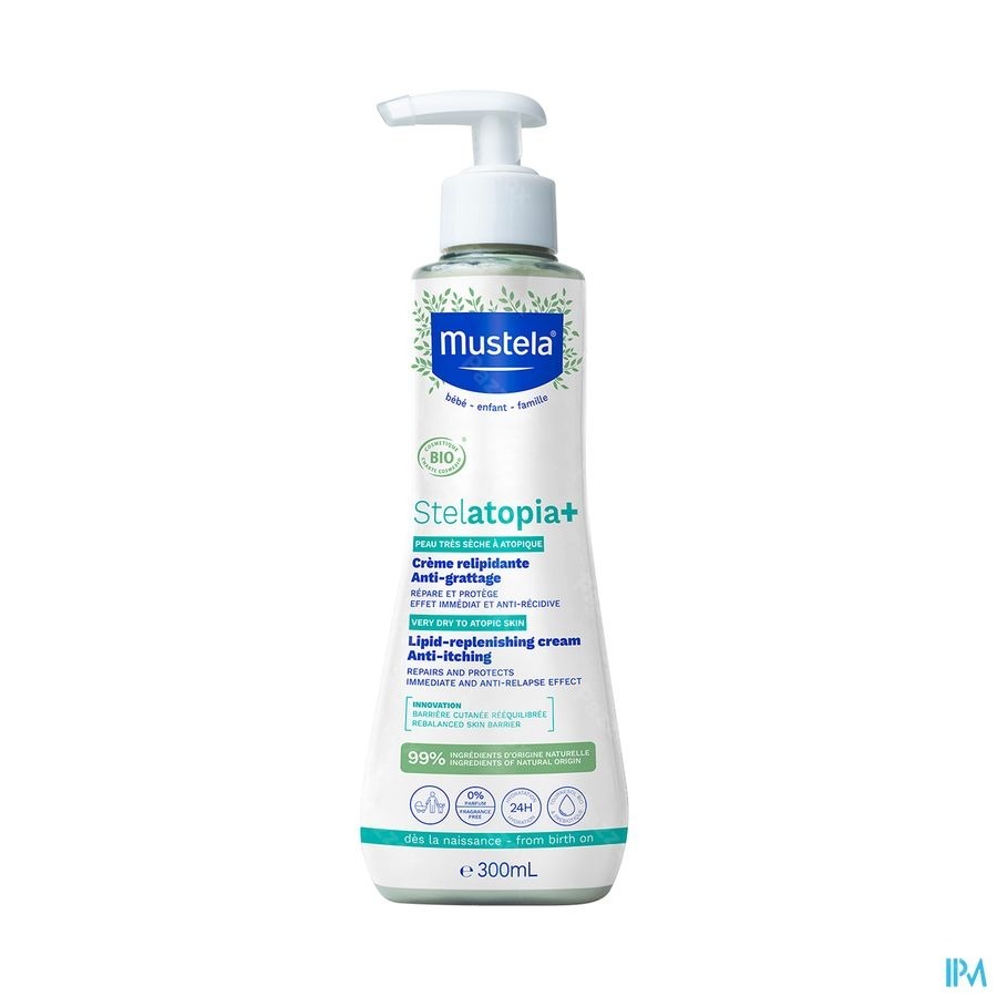 Mustela Stelatopia Herstellende Crème Anti-Jeuk 300ml