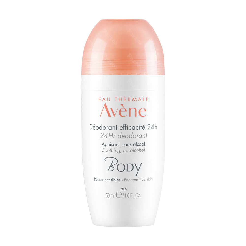 Avène BODY Deodorant 24u verzacht, zonder alcohol, gevoelige huid 50ml