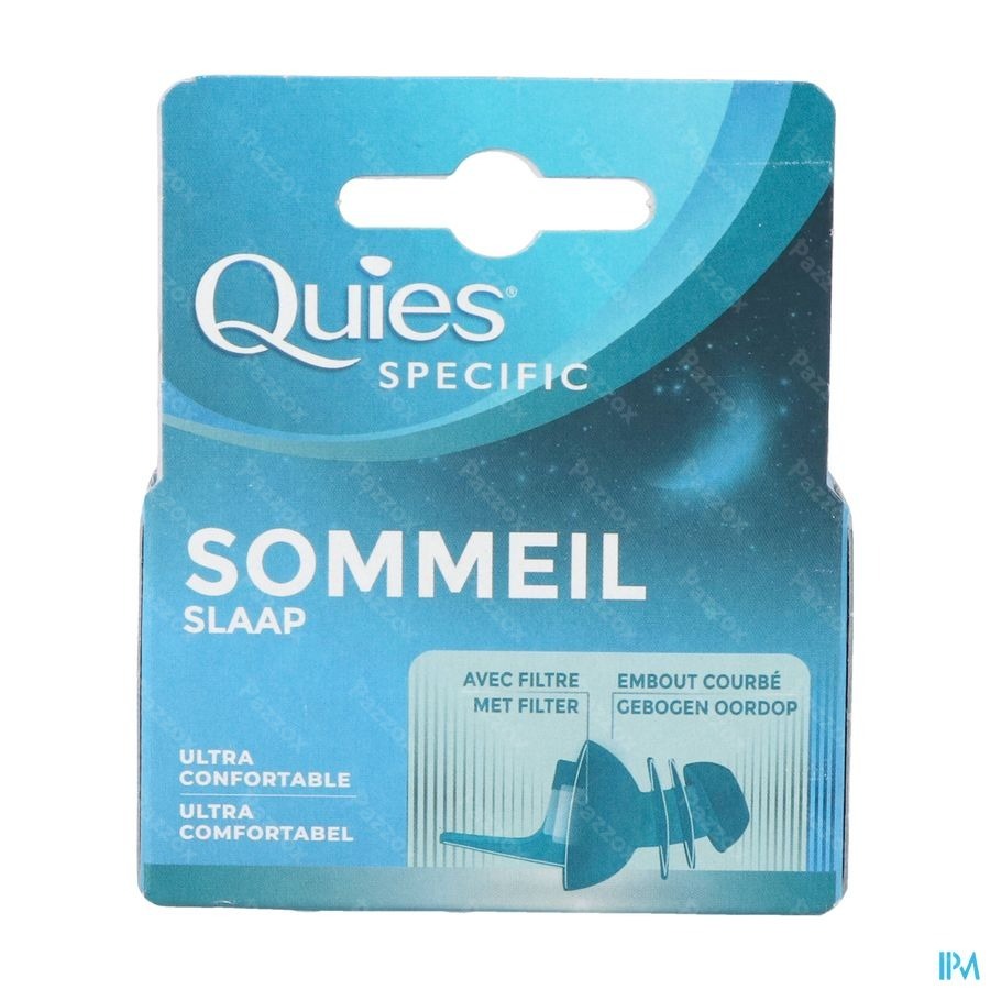 Quies Protection Auditive Specific Sommeil 1 Paire Bouchon d'Oreilles