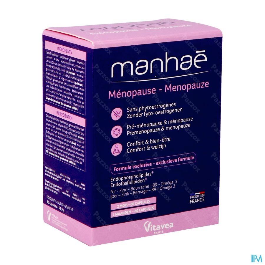 Vitavea Manhae Menopauze 2 Mois Caps 60