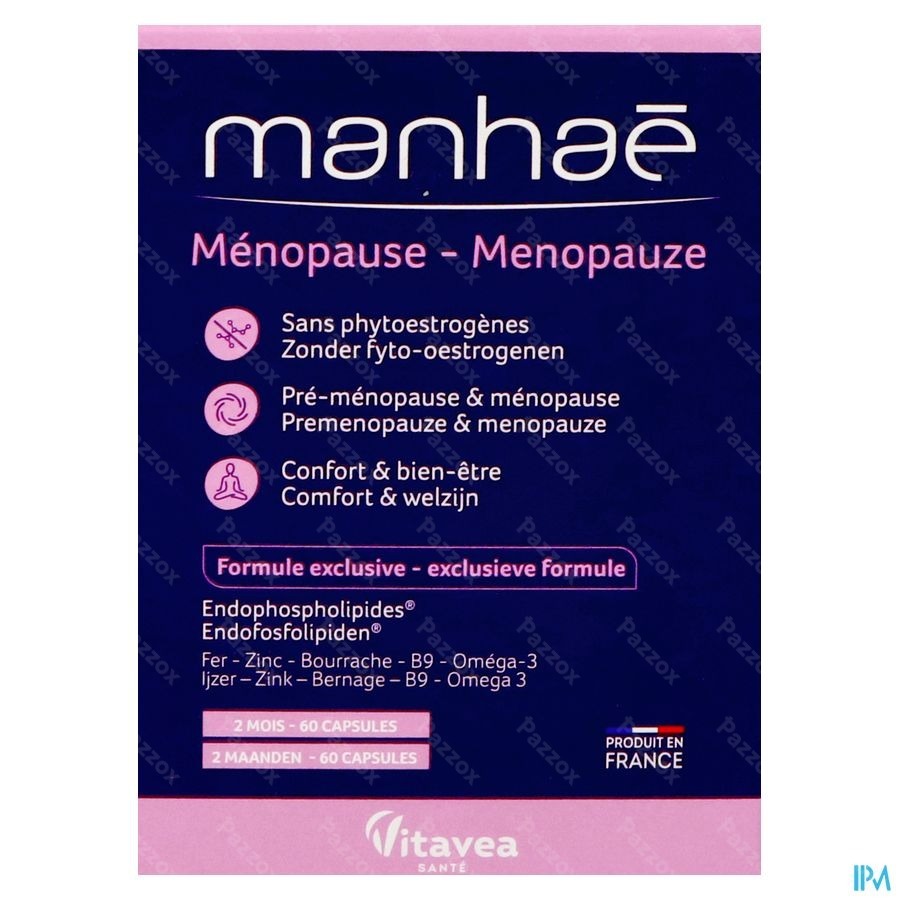 Vitavea Manhae Menopauze 2 Mois Caps 60