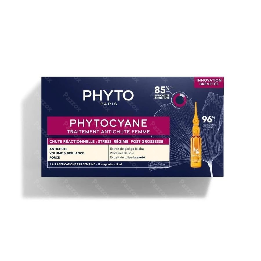 Phytocyane Traitement Chute Reactionnel. Amp12x5ml