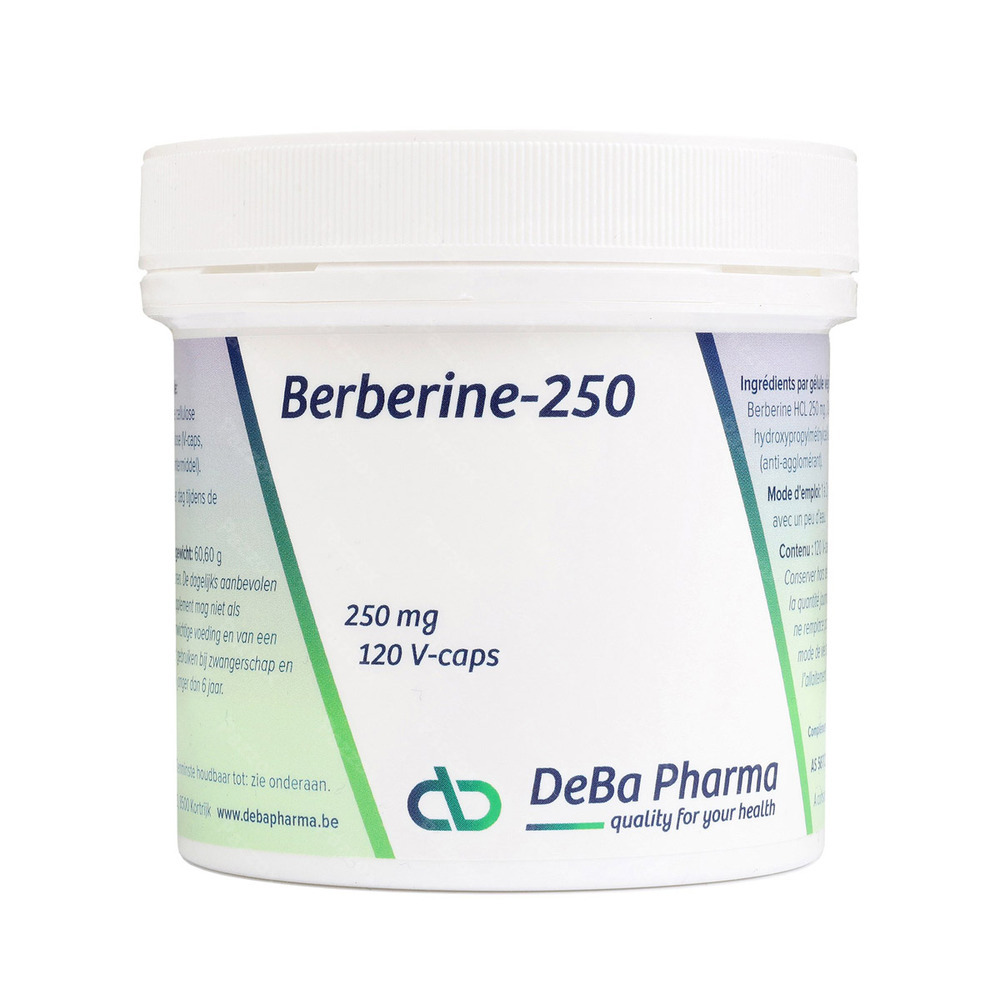 Berberine 250mg 120 Capsules