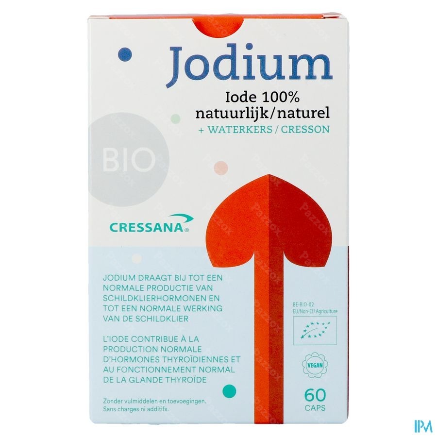 Cressana Bio Jodium+chlorella+cresson Font.caps 60
