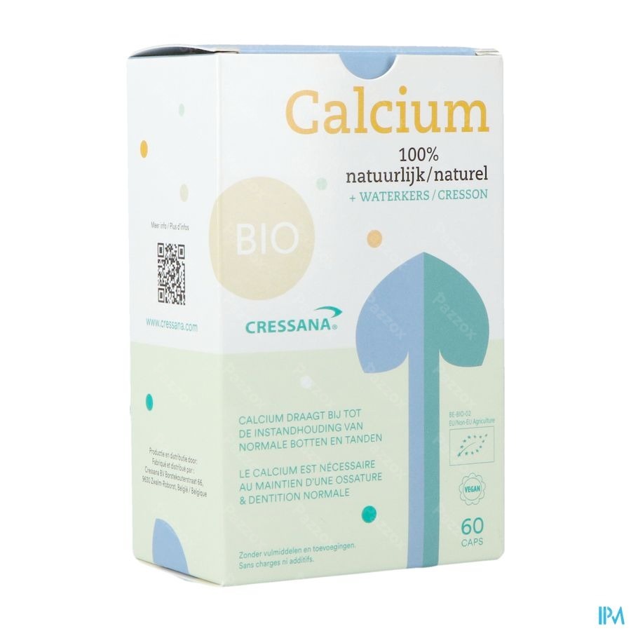 Cressana Bio Calcium + Cresson Fontaine Caps 60