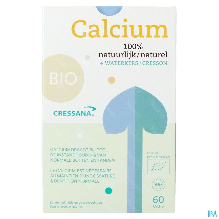Cressana Bio Calcium + Cresson Fontaine Caps 60