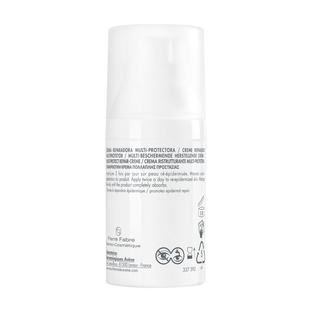 Avène Cicalfate+ SPF50+ crème réparatrice multi-protectrice, Peau irritée 30ml