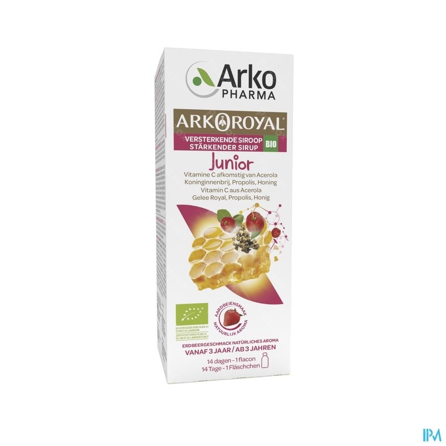 Arkoroyal Versterkende Bio Siroop Junior 140ml
