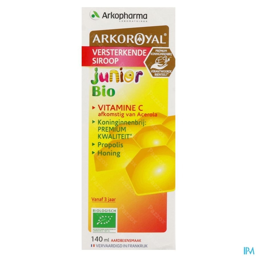 Arkoroyal Sirop Fortifiant Junior Bio Fl 140ml