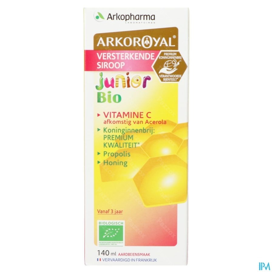 Arkoroyal Versterkende Bio Siroop Junior 140ml