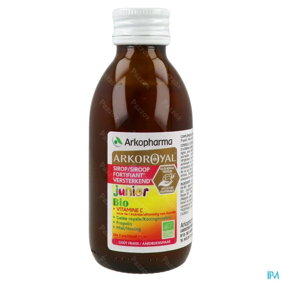 Arkoroyal Sirop Fortifiant Junior Bio Fl 140ml