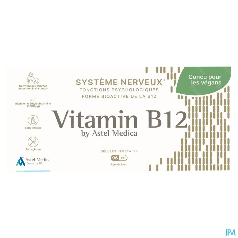 Astel Medica Vitamine B12 96 Capsules