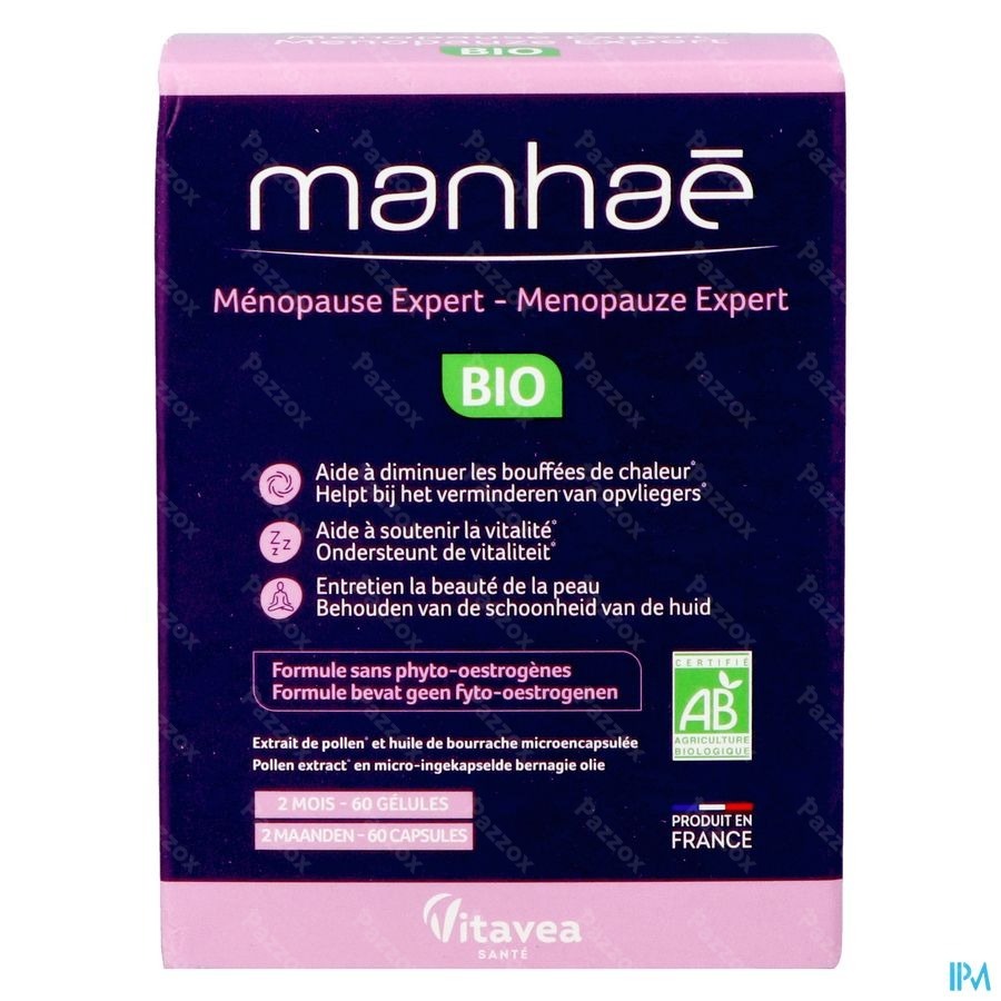 Vitavea Manhae Menopauze Expert Bio 60 Capsules
