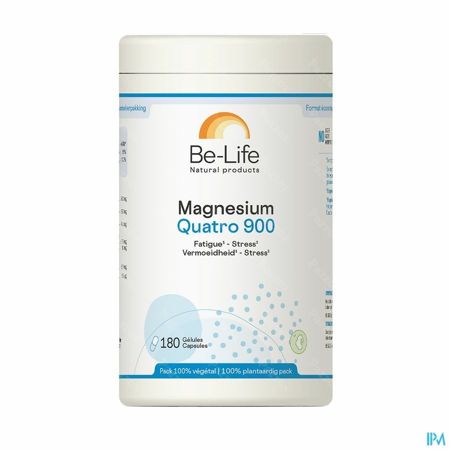 Be Life Magnesium Quatro 900 180 Capsules