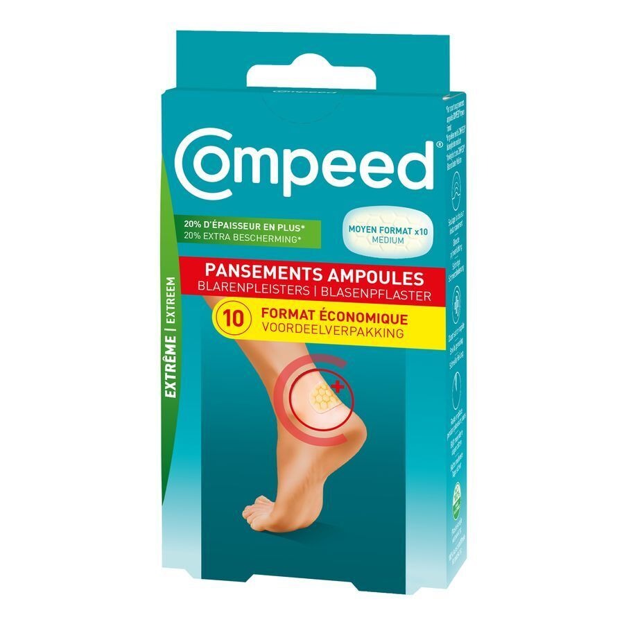 Compeed Blarenpleister Extreem Voordeelverpakking 10 Stuks 