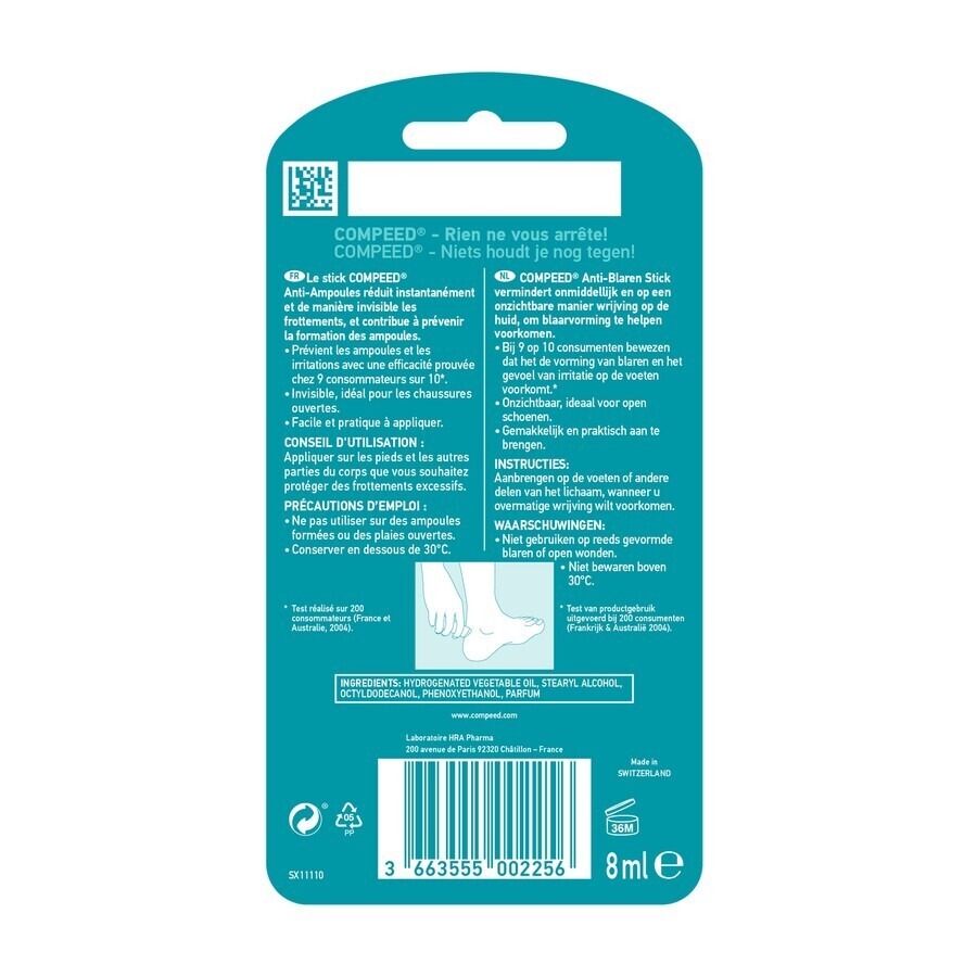Compeed Anti-ampoules Stick 8ml