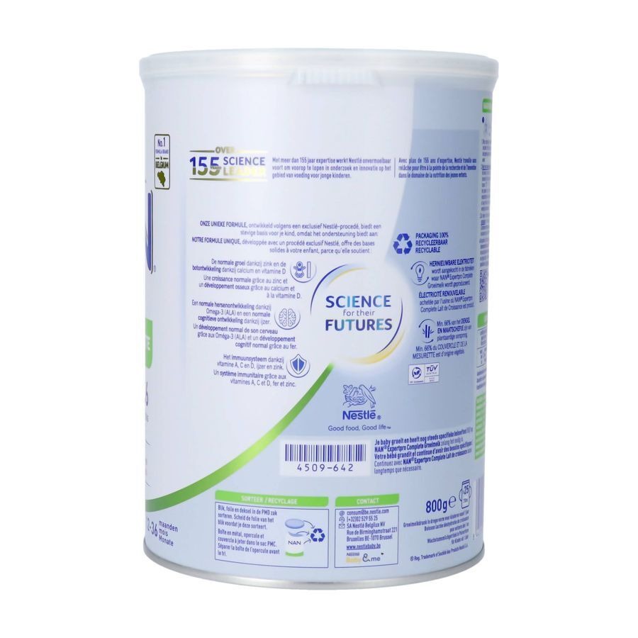 Nan Expertpro Complete Lait Croissance 800g