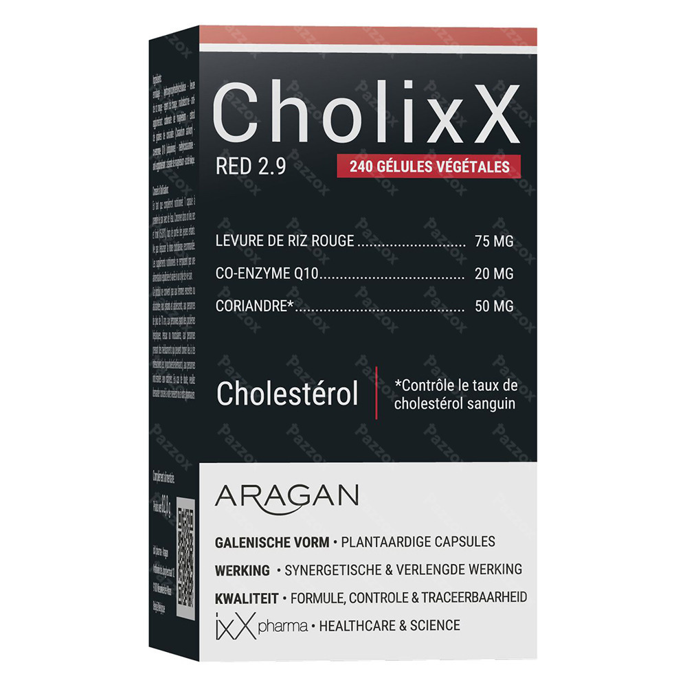 Cholixx Red 2.9 240 Capsules