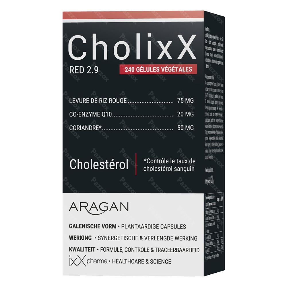 Cholixx Red 2.9 240 Capsules