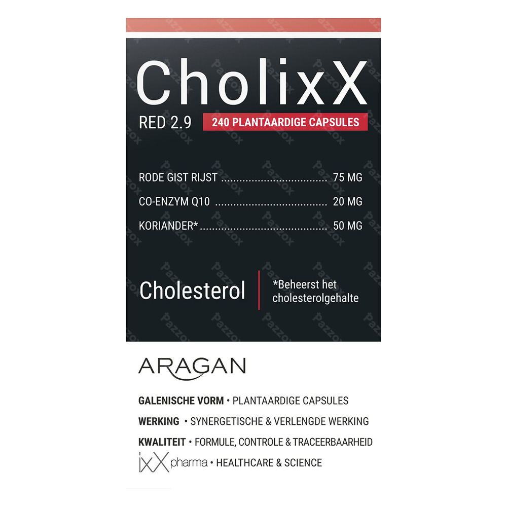 CholixX Red 2.9 Cholesterol 240 Capsules