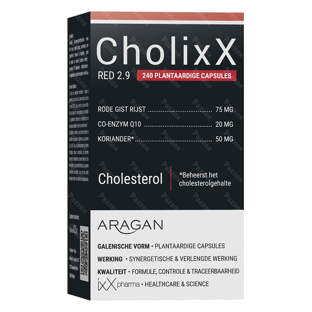 CholixX Red 2.9 Cholesterol 240 Capsules