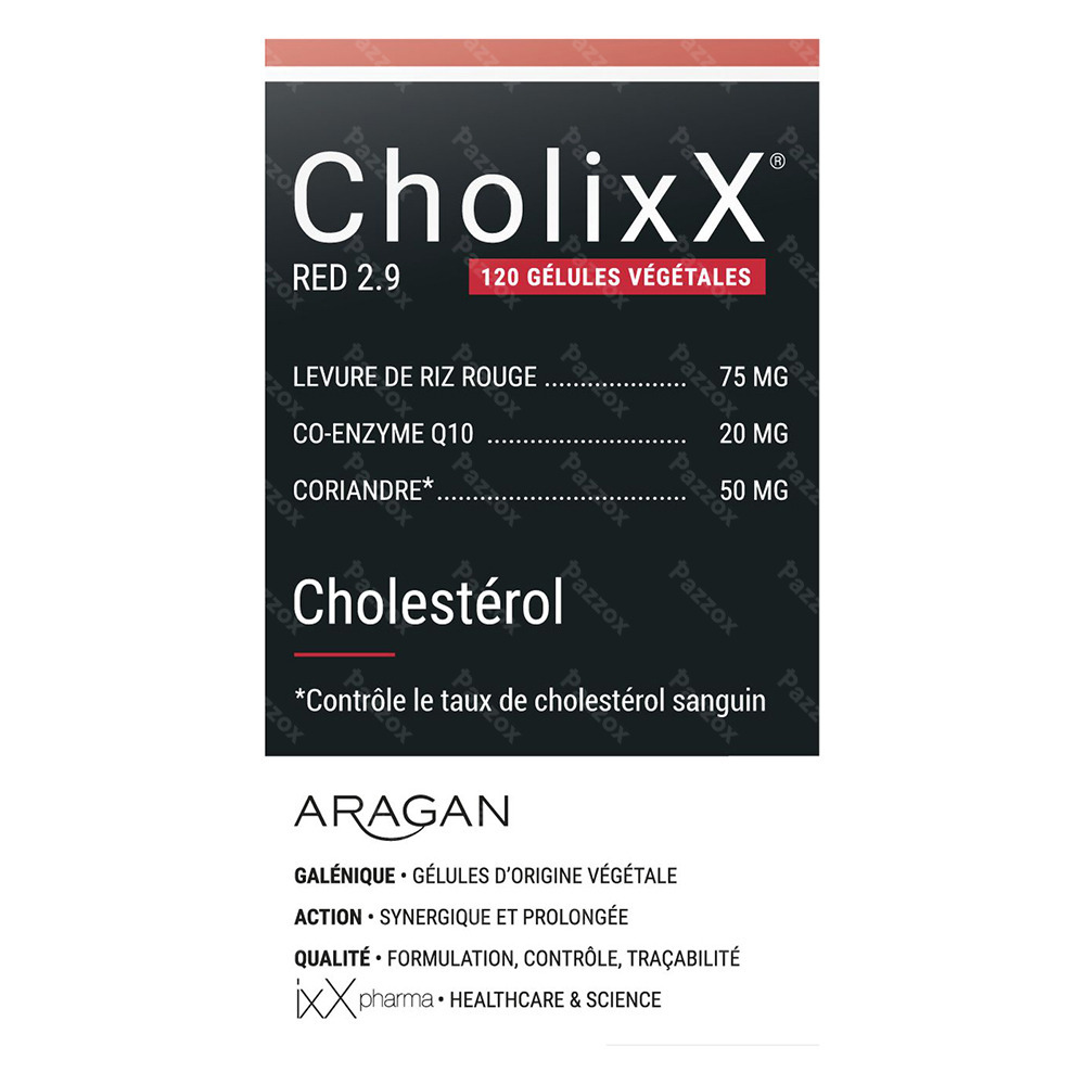 Cholixx Red 2.9 Caps 120