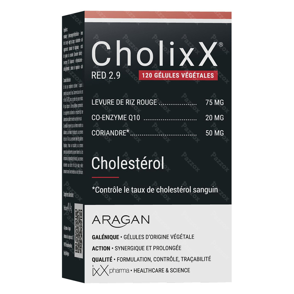 Cholixx Red 2.9 Caps 120